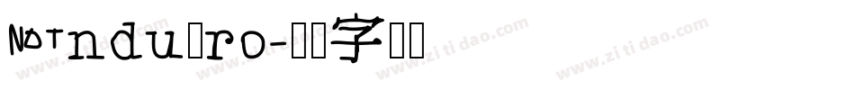 YnduPro字体转换