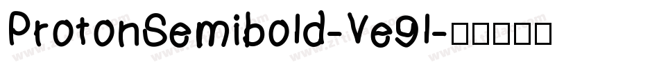 ProtonSemibold-Ve9l字体转换