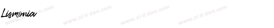 Lismonia字体转换