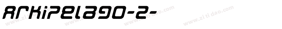 Arkipelago-2字体转换