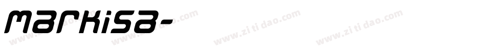 Markisa字体转换