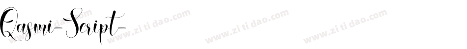 Qasmi-Script字体转换