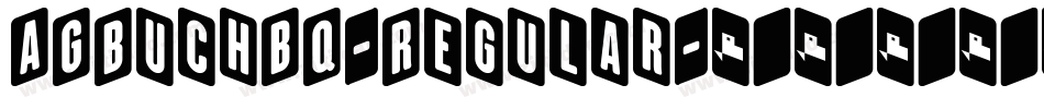 AGBuchBQ-Regular字体转换