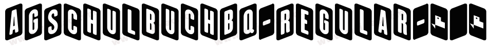 AGSchulbuchBQ-Regular字体转换
