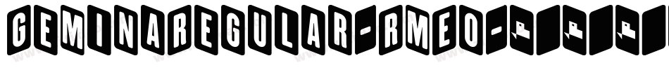 GeminaRegular-RmEo字体转换