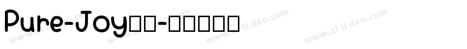 Pure-Joy字体字体转换