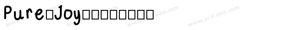 Pure-Joy字体字体转换