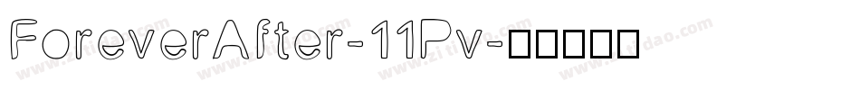 ForeverAfter-11Pv字体转换