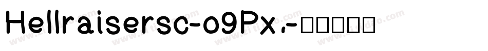 Hellraisersc-o9Px字体转换