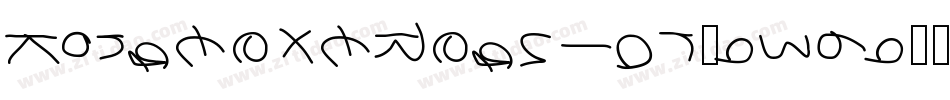 KongtextRegular-q36q字体转换