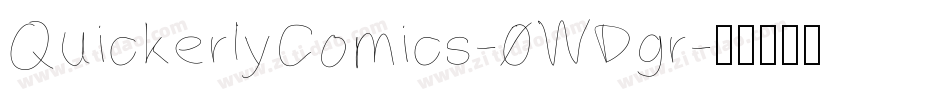 QuickerlyComics-0WDgr字体转换
