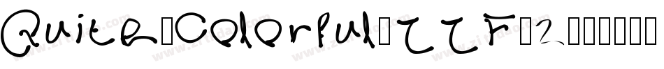 Quite-Colorful-TTF-2字体转换