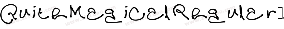 QuiteMagicalRegular-8VA2字体转换