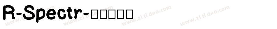 R-Spectr字体转换