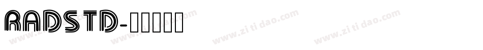 RadStd字体转换