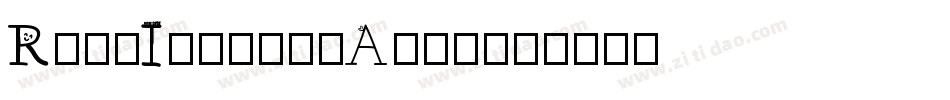 RainItalic-Al8g字体转换