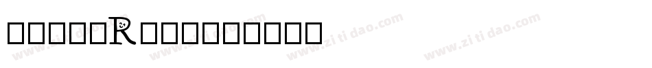 WolfsRain字体转换