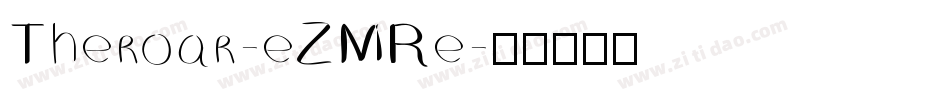 Theroar-eZMRe字体转换