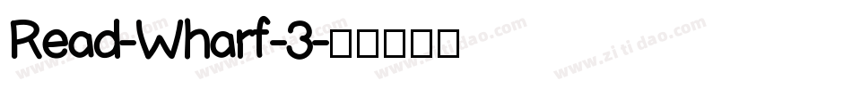 Read-Wharf-3字体转换