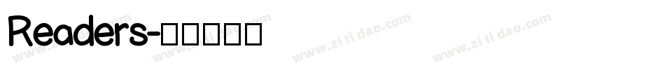 Readers字体转换