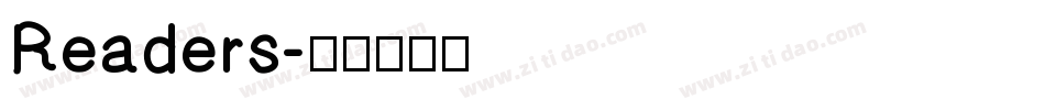 Readers字体转换