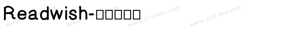 Readwish字体转换
