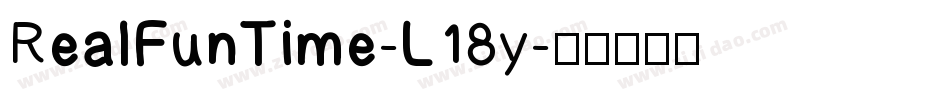 RealFunTime-L18y字体转换