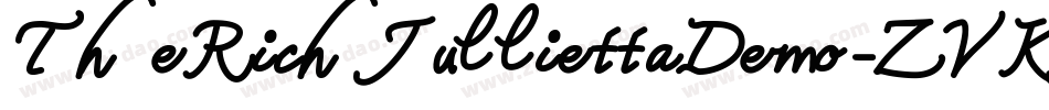 TheRichJulliettaDemo-ZVKJZ字体转换