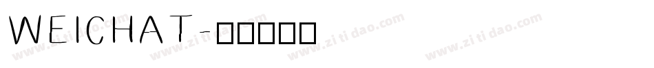 WEICHAT字体转换