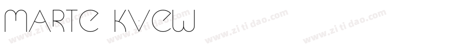 Marte-KveW字体转换