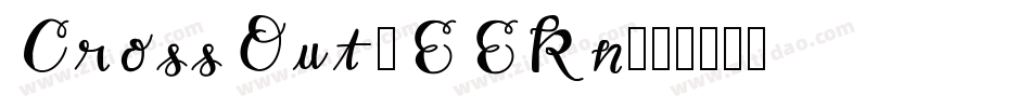 CrossOut-EERn字体转换