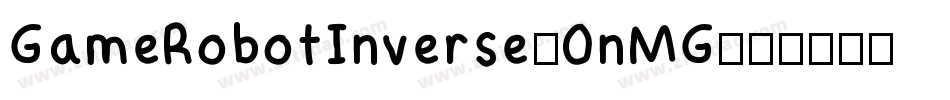 GameRobotInverse-0nMG字体转换