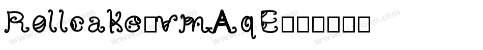 Rollcake-vmAqE字体转换