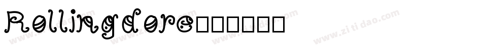 Rollingdore字体转换