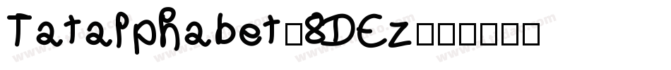 Tatalphabet-8DEz字体转换