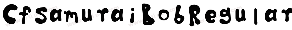 CfSamuraiBobRegular-rmG8字体转换