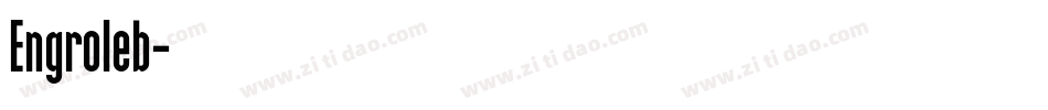 Engroleb字体转换
