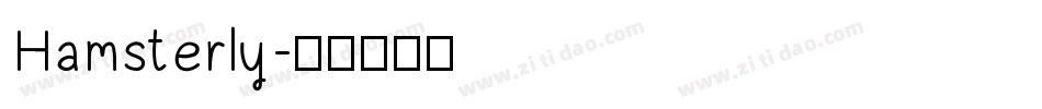 Hamsterly字体转换