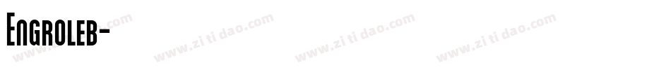 Engroleb字体转换