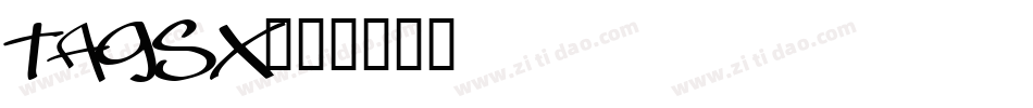 TAGSX字体转换