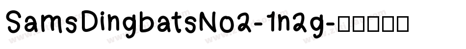 SamsDingbatsNo2-1n2g字体转换