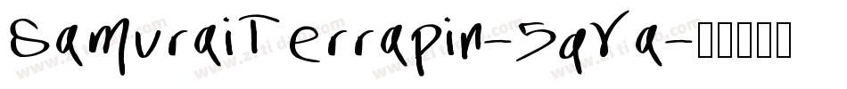 SamuraiTerrapin-5qVa字体转换