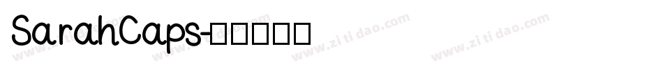 SarahCaps字体转换
