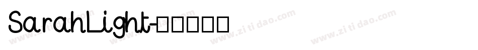 SarahLight字体转换