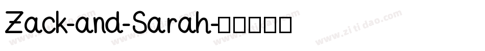 Zack-and-Sarah字体转换