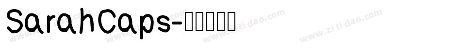 SarahCaps字体转换