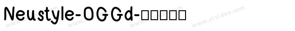 Neustyle-OGGd字体转换