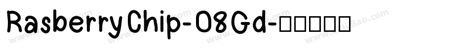 RasberryChip-O8Gd字体转换