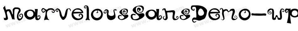 MarvelousSansDemo-wp9z字体转换