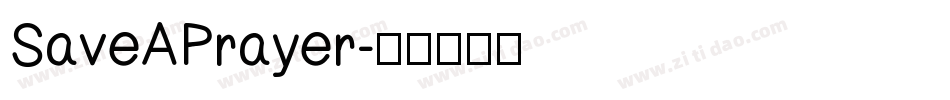 SaveAPrayer字体转换